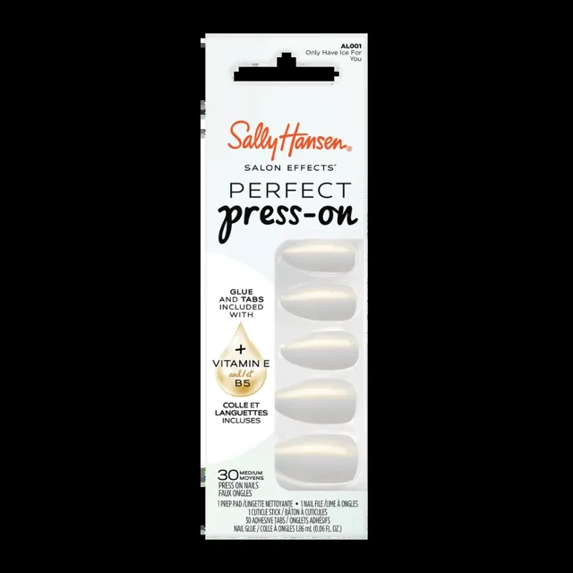 Sally Hansen Umělé nehty Perfect Press-On Only Have Ice For You