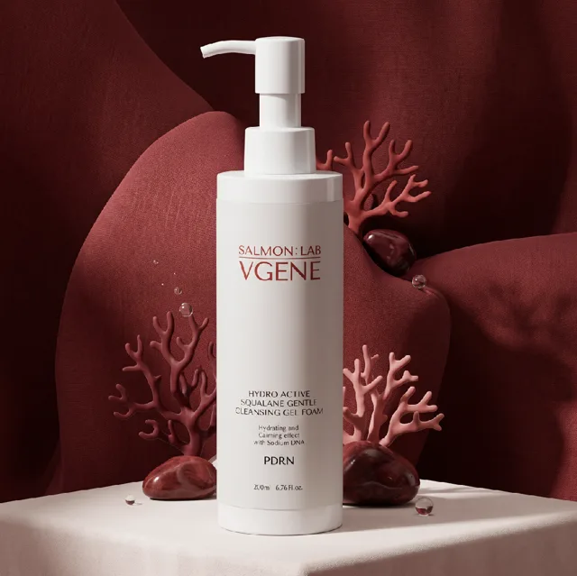 SALMON:LAB - Vgene Hydro Active Gentle Cleansing Gel Foam PDRN - Jemná hydratační čisticí pěna s lososím PDRN - 200 ml