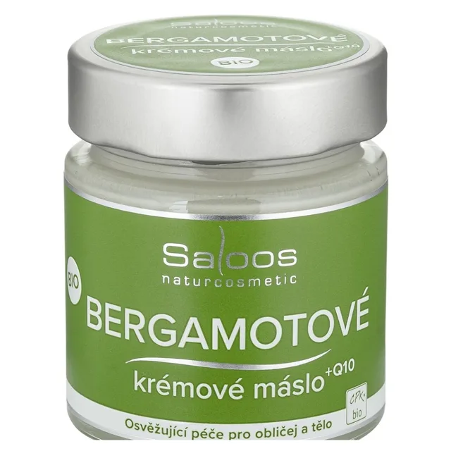 SALOOS Bergamotové krémové máslo BIO 110 ml