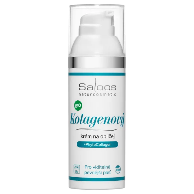 Saloos BIO Kolagenový krém na obličej + PhytoCollagen 50 ml