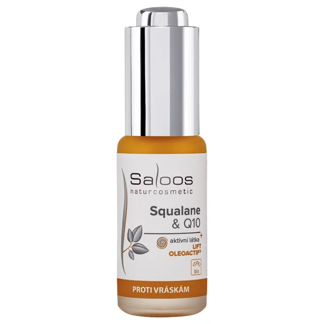 Saloos Bio Rostlinný elixír Squalane & Q10 20 ml