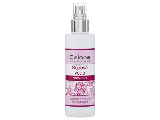 Saloos BIO růžová voda na obličej 200 ml