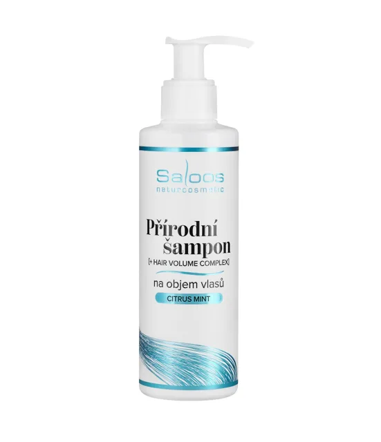 Saloos Přírodní šampon na objem vlasů Citrus Mint 200 ml