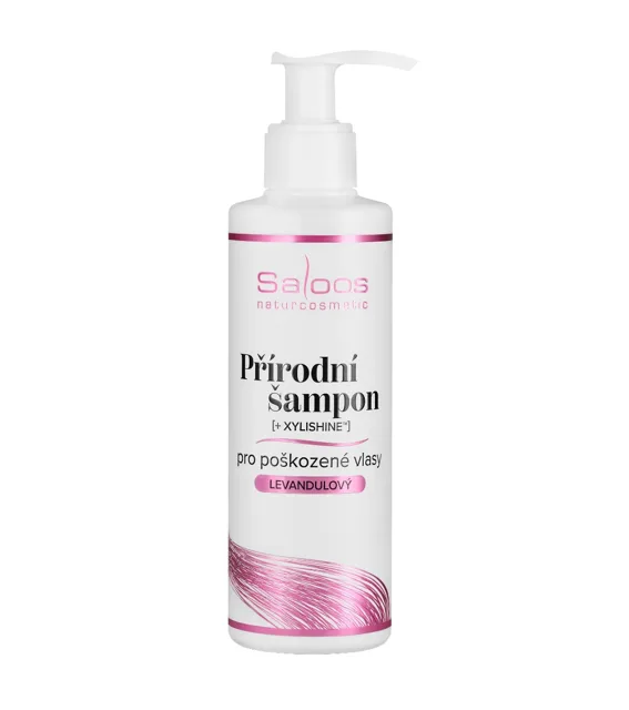 Saloos Přírodní šampon na poškozené vlasy Levandule 200 ml