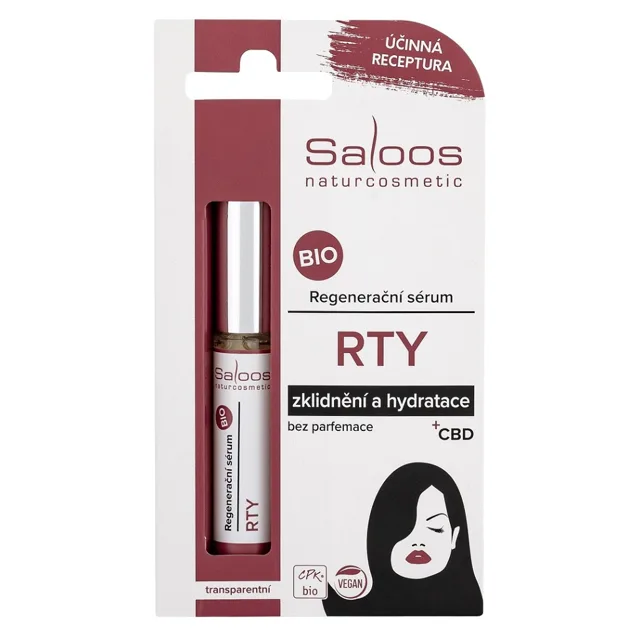 SALOOS Regenerační sérum na rty BIO 7 ml