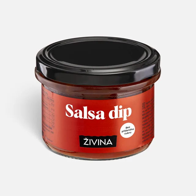 Salsa dip bez přidaného cukru 200 g  mexická rajčatová omáčka k nachos a do tortilly