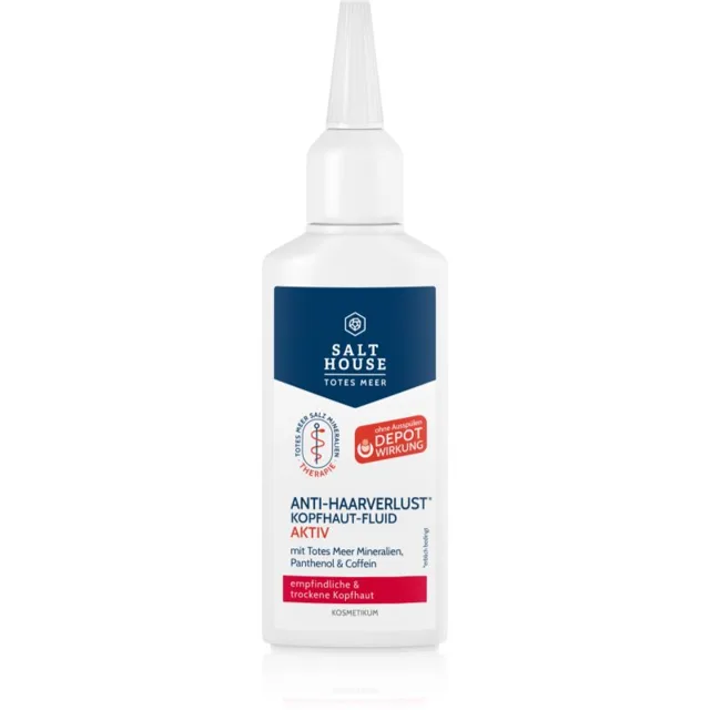 Salt House Dead Sea Therapy Anti Hair Loss Scalp Fluid Active fluid proti vypadávání vlasů 75 ml