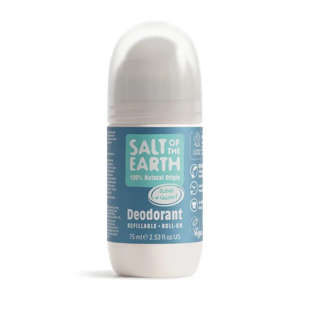 Salt Of The Earth Přírodní kuličkový deodorant Ocean & Coconut Deo Roll-on 75 ml