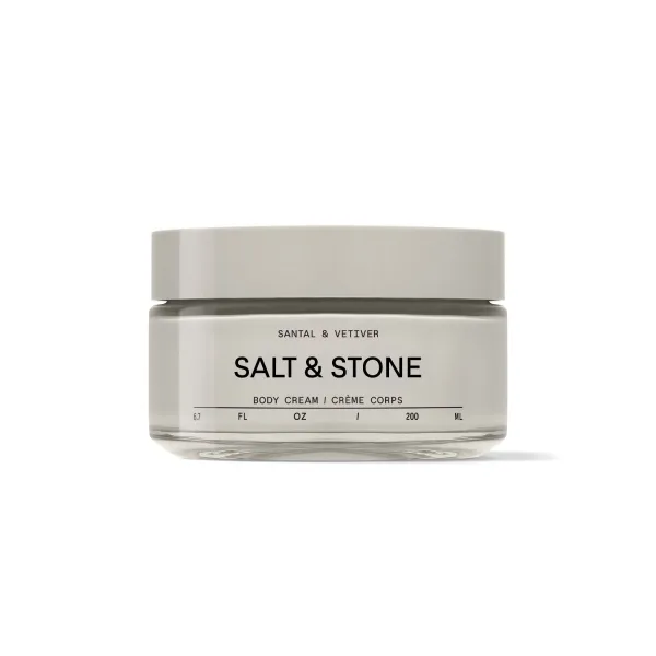 Salt & Stone Body Cream Santal & Vetiver přírodní tělový krém 200 ml