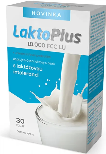 Salutem Pharma LaktoPlus 18.000 FCC LU 30 kapslí