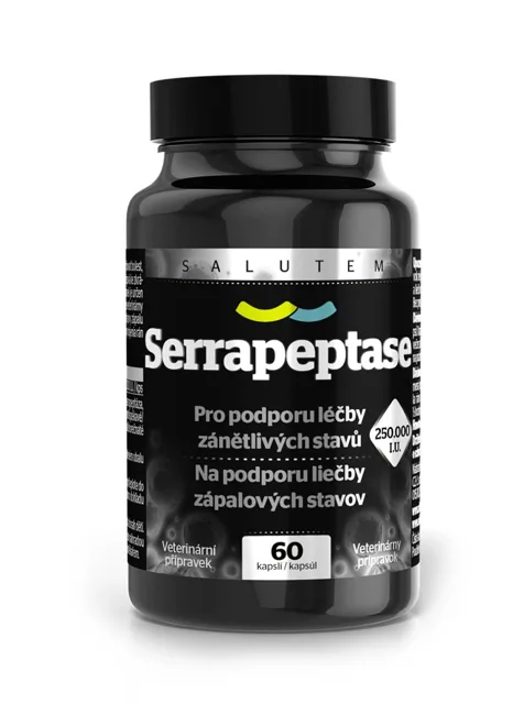 Salutem Serrapeptase 250 000 I.U. 60 kapslí