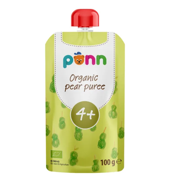 SALVEST Põnn BIO Hruška 100% 100 g