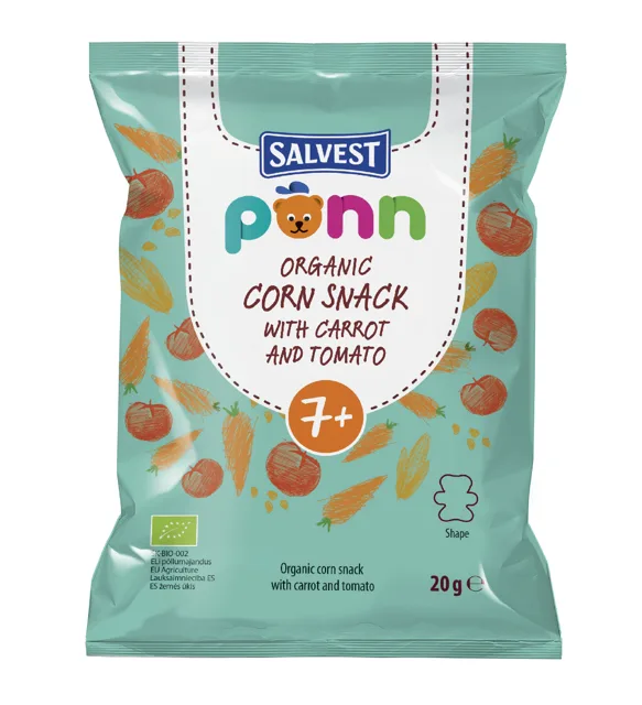 SALVEST Põnn BIO Rajčatové křupky 20 g