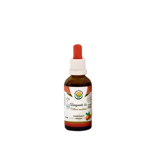 SALVIA PARADISE Ašvaganda Vitánie tinktura BIO 50 ml