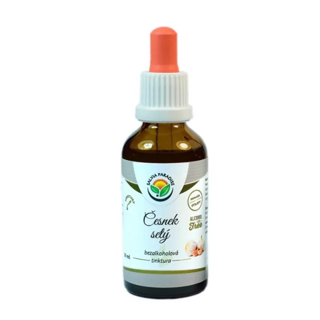 Salvia Paradise – Česnek setý, tinktura bez alkoholu, 50 ml