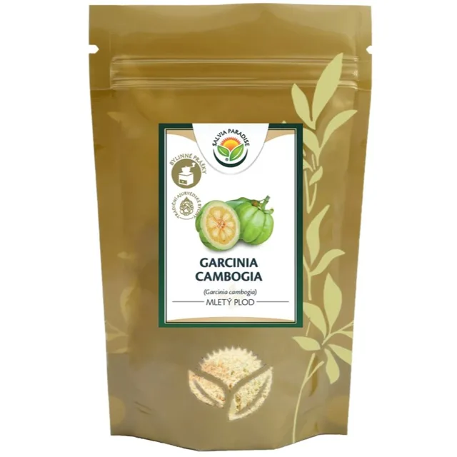 Salvia Paradise Garcinie kambodžská mletý plod prášek na hubnutí 100 g