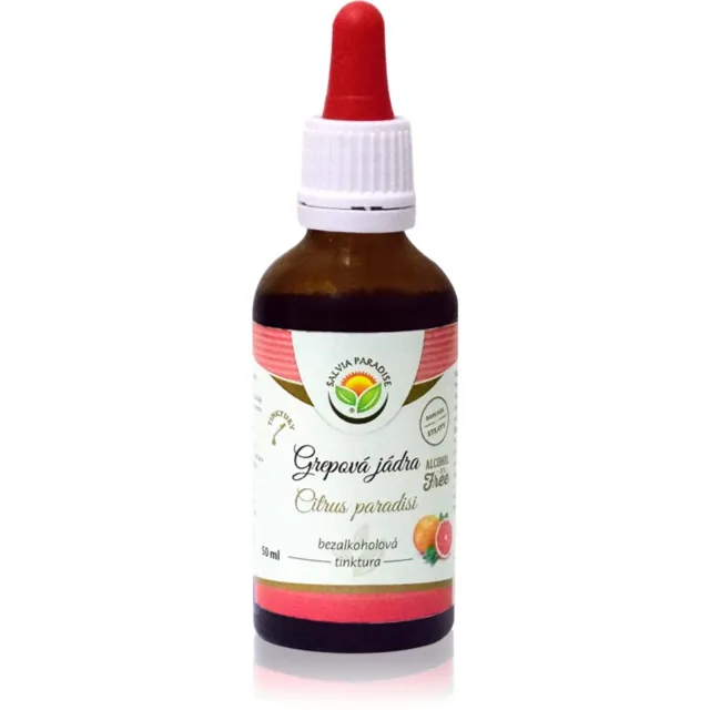 Salvia Paradise Grepová jádra - Citrus paradisi bezlihová tinktura pro podporu imunitního systému 50 ml