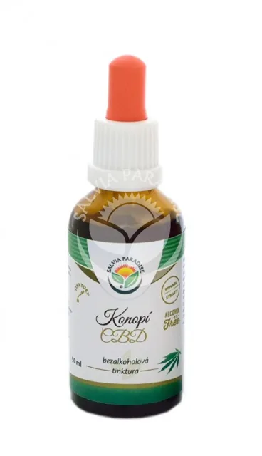 Salvia Paradise Konopí CBD - Cannabis sativa AF tinktura 50 ml