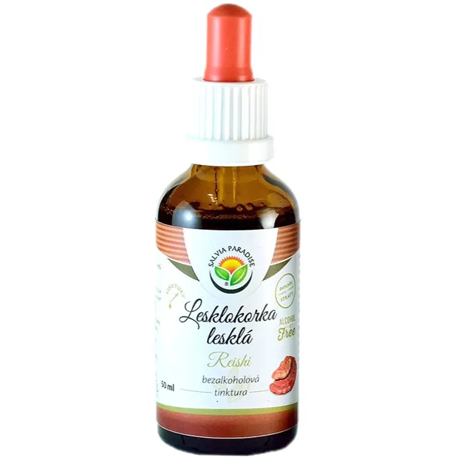 Salvia Paradise Lesklokorka lesklá bezalkoholová tinktura tinktura pro podporu imunitního systému 50 ml