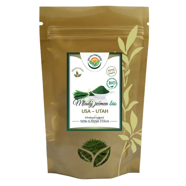 SALVIA PARADISE Mladý zelený ječmen 100% sušená šťáva BIO 250 g