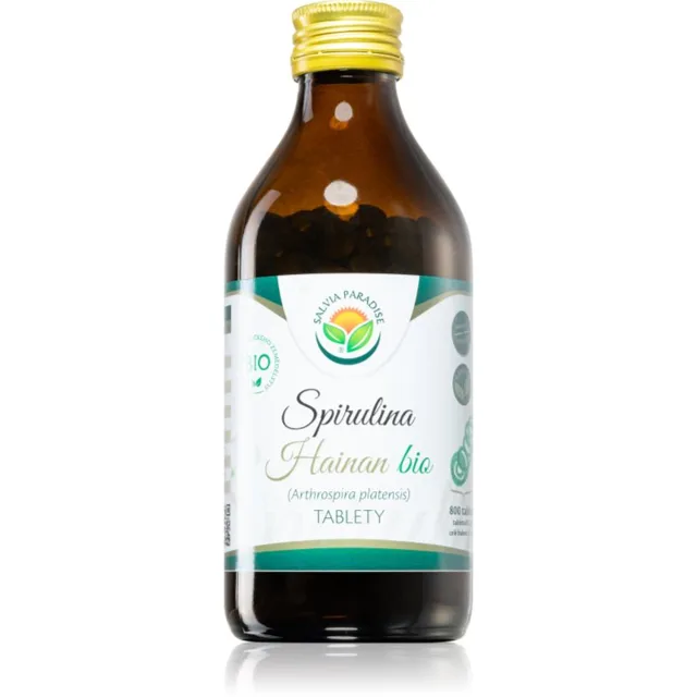 Salvia Paradise Spirulina Hainan tablety pro detoxikaci organismu a podporu imunity 800 tbl