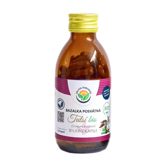 Salvia Paradise Tulsi - bazalka posvátná BIO, 120 kapslí