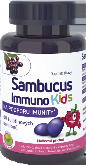 Sambucus Immuno kids želatinové bonbony 60 kusů
