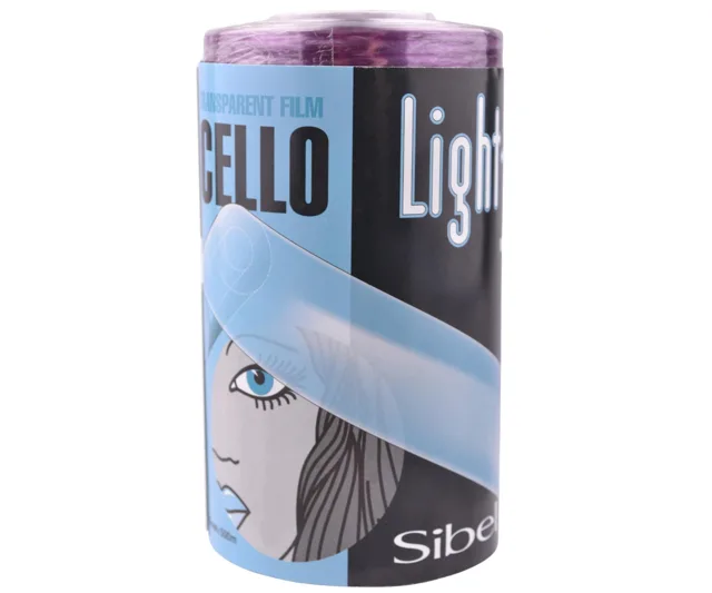 Samolepicí celofánová fólie Sibel Transparent Film Cello Roll Non-Stop - v celku, 15 cm x 500 m (4481700) + dárek zdarma