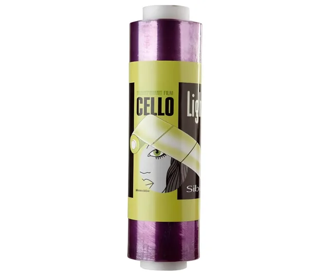 Samolepicí celofánová fólie Sibel Transparent Film Cello Roll Pre-Cut - předřezaná, 30 cm x 500 m + dárek zdarma
