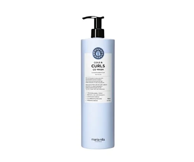 Šampon a kondicionér 2v1 pro kudrnaté a vlnité vlasy Maria Nila Coils  a  Curls Co-Wash - 1000 ml + dárek zdarma