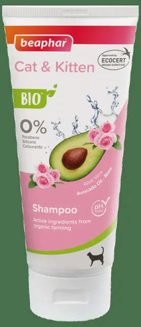 Šampon Beaphar BIO pro kočky a koťata 200 ml
