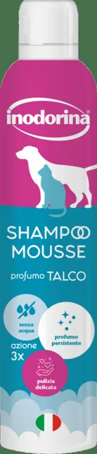 Šampon Inodorina suchá pěna Baby Powder 300ml