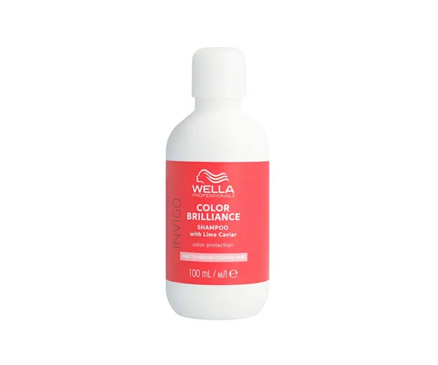 Šampon na jemné až normální barvené vlasy Wella Professionals Invigo Color Brilliance Fine - 100 ml + dárek zdarma