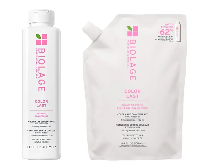 Šampon pro barvené vlasy Biolage Color Last Shampoo 400 ml + náhradní náplň 500 ml + dárek zdarma