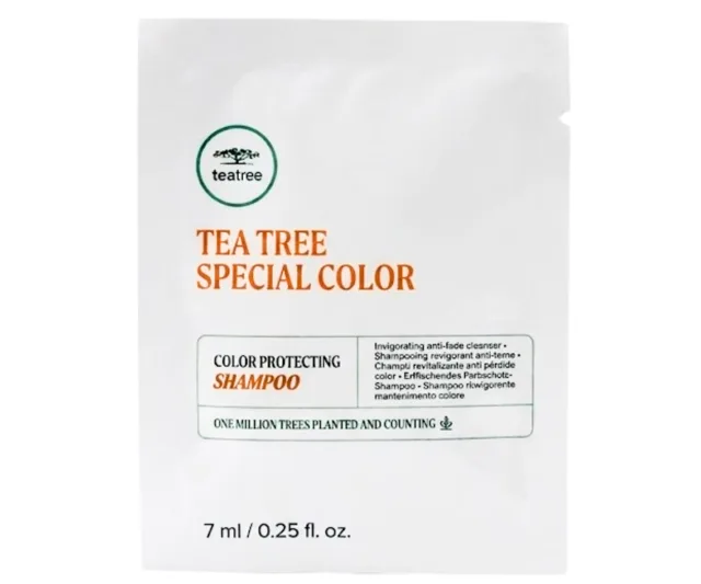 Šampon pro barvené vlasy Paul Mitchell Tea Tree Special Color Shampoo - 7 ml