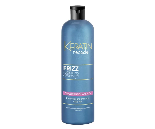 Šampon pro krepaté a nepoddajné vlasy Subrina Professional Keratin Recode Frizz Stop - 400 ml (060858) + dárek zdarma