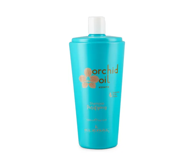 Šampon pro mastné vlasy Kléral System Orchid Oil Keratin Purifying Shampoo - 1000 ml (194) + dárek zdarma