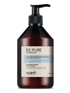 Šampon pro normální vlasy s tendencí k plihnutí Niamh Be Pure Detox - 500 ml (1345) + dárek zdarma