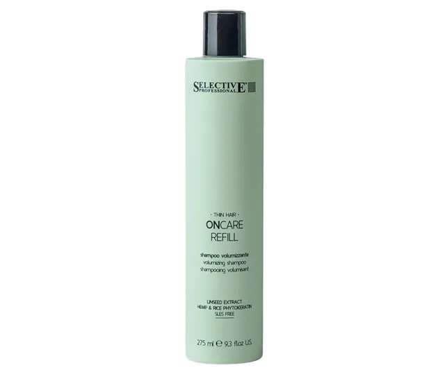 Šampon pro objem jemných a řídnoucích vlasů Selective Professional OnCare Refill Shampoo - 275 ml + dárek zdarma