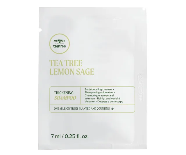 Šampon pro objem vlasů Paul Mitchell Tea Tree Lemon Sage Thickening Shampoo - 7 ml