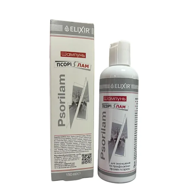 Šampon pro pokožku se sklonem k psoriáze Psorilam - Elixir - 150 ml