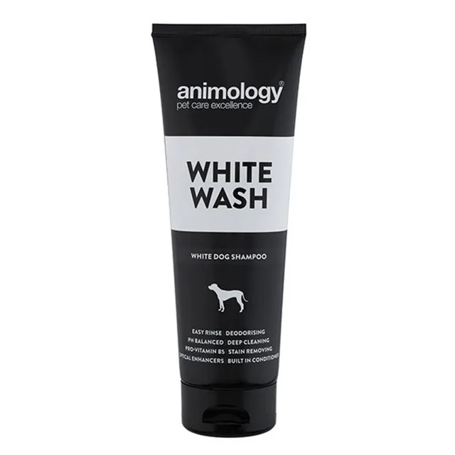 Šampón pro psy na bílou srsrt Animology White Wash, 250ml | P1393