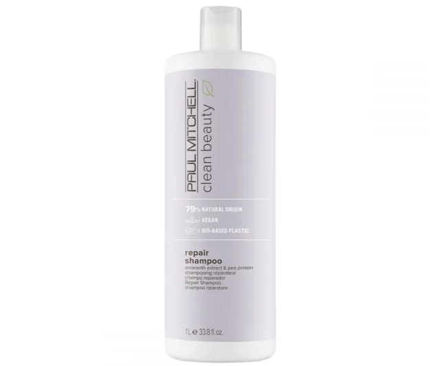Šampon pro rekonstrukci poškozených vlasů Paul Mitchell Clean Beauty Repair Shampoo - 1000 ml + dárek zdarma