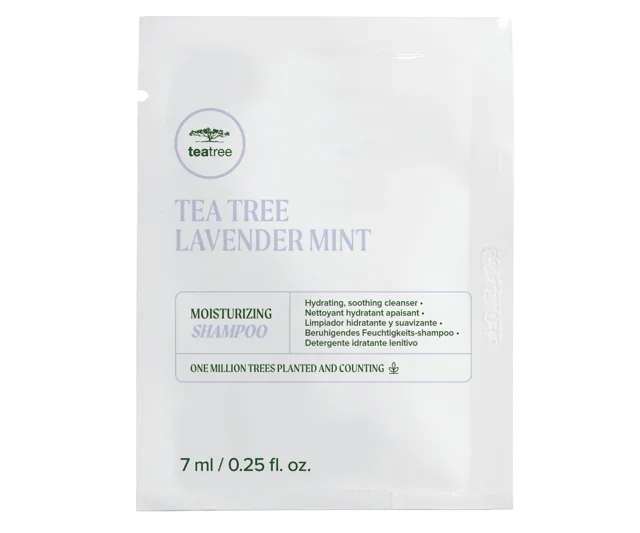 Šampon pro suché vlasy Paul Mitchell Tea Tree Lavender Mint Moisturizing Shampoo - 7 ml