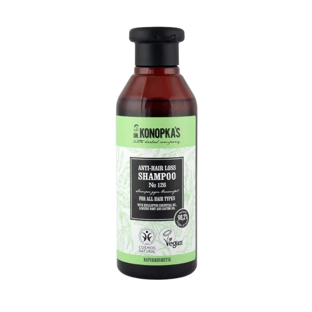 Šampon proti vypadávání vlasů №126 pro všechny typy vlasů - 280 ml - Dr. Konopka's