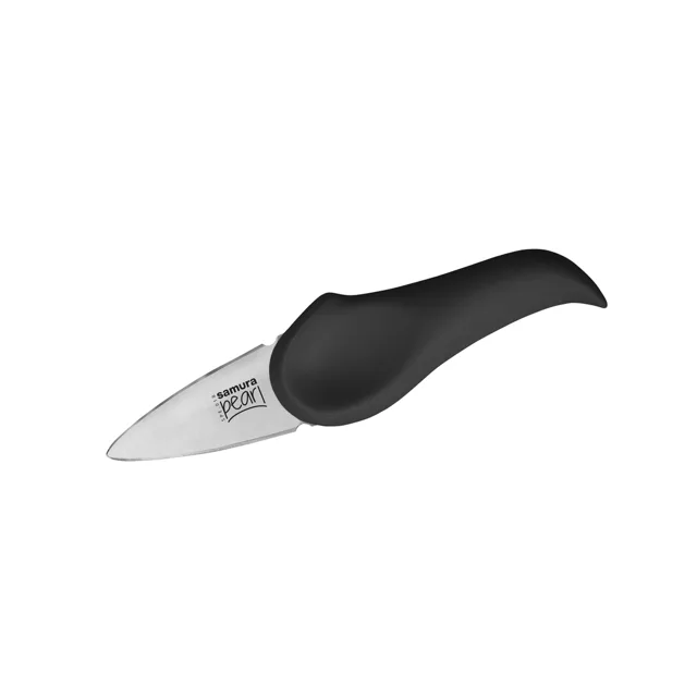 Samura PEARL Oyster knife 7,3cm, black