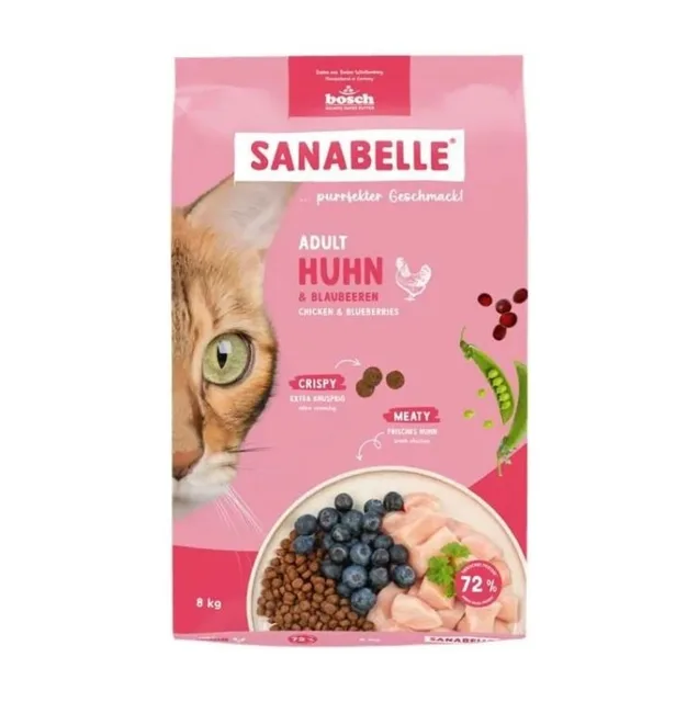 SANABELLE Adult Kuřecí 8 kg pro dospělé kočky