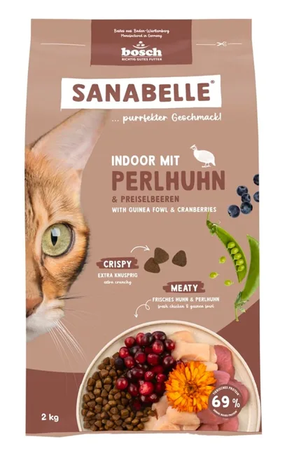 SANABELLE Indoor Perlička 2 kg pro kočky domácí