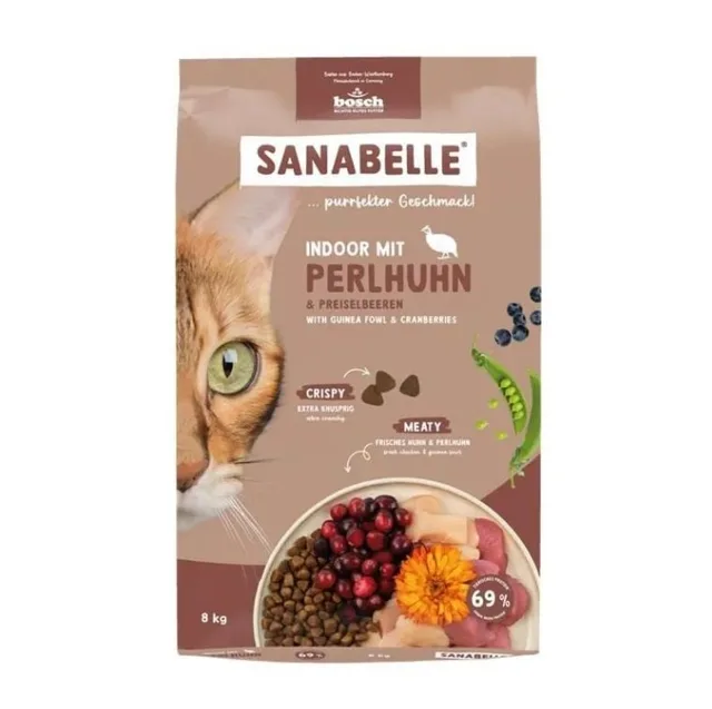 SANABELLE Indoor Perlička 8 kg pro kočky domácí