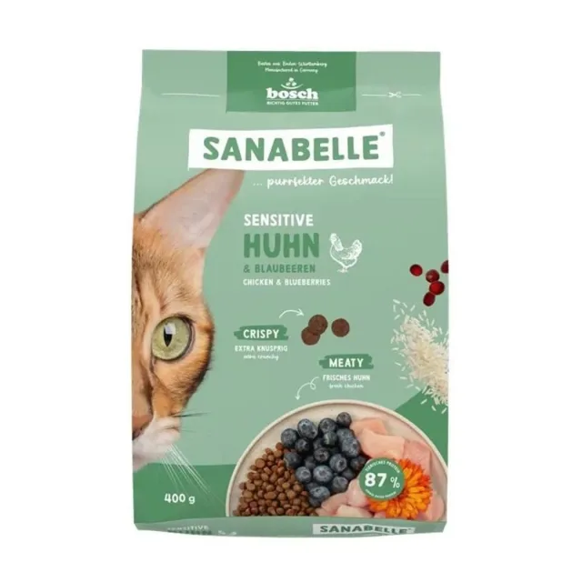 SANABELLE Sensitive Kuřecí 400 g pro kočky s citlivým zažíváním